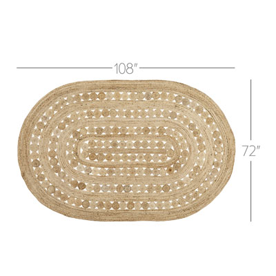 Oval Or Rectangle Size 72x108  Rugs